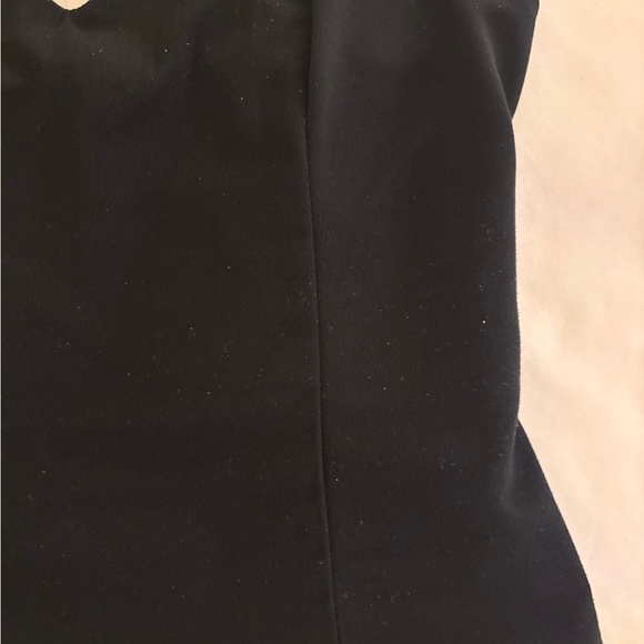 Abercrombie & Fitch Black Knit Tank Top sweetheart neckline basic black - Picture 4 of 6